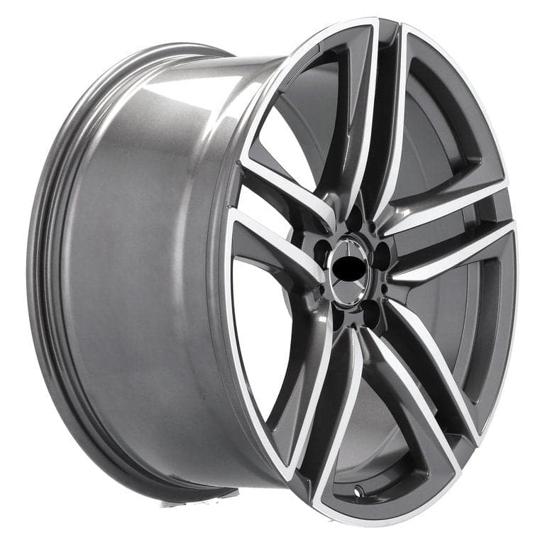 Racingline B1558 19x8.5 5x112 ET43 Grey Polished Mercedes - Wheelsup.sk