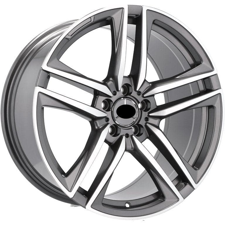 Racingline B1558 19x8.5 5x112 ET43 Grey Polished Mercedes - Wheelsup.sk