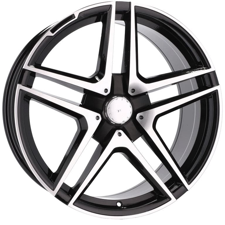 Racingline B1239 20x8.5 5x112 ET36 Black Polished Mercedes - Wheelsup.sk