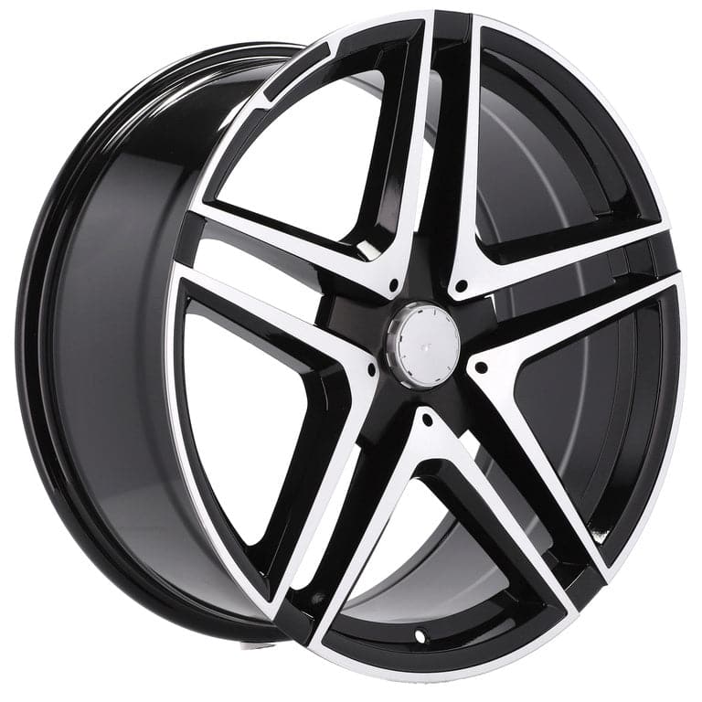 Racingline B1239 20x8.5 5x112 ET36 Black Polished Mercedes - Wheelsup.sk