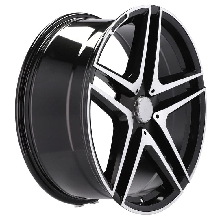Racingline B1239 20x8.5 5x112 ET36 Black Polished Mercedes - Wheelsup.sk