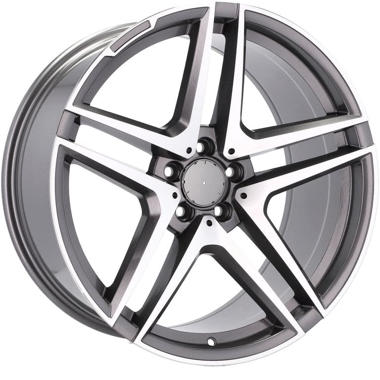 Racingline B1239 20x8.5 5x112 ET35 Grey Polished Mercedes - Wheelsup.sk