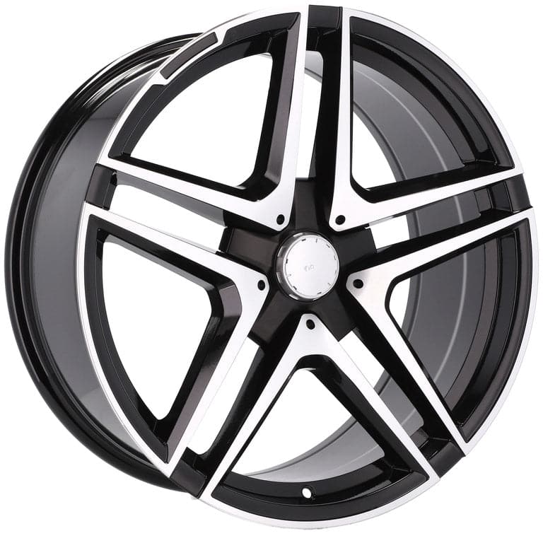 Racingline B1239 20x9.5 5x112 ET36 Black Polished Mercedes - Wheelsup.sk
