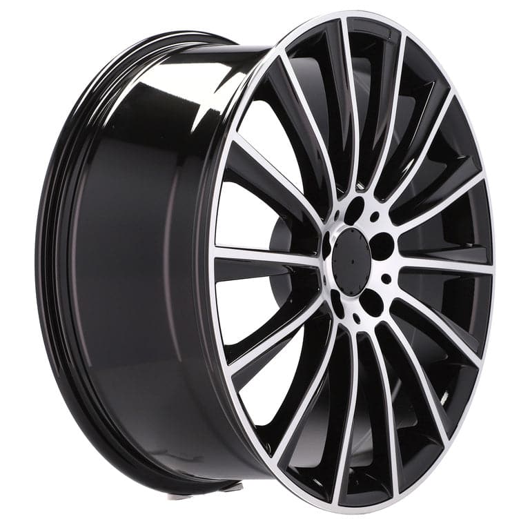Racingline B1048 21x10 5x112 ET46 Black Polished Mercedes - Wheelsup.sk
