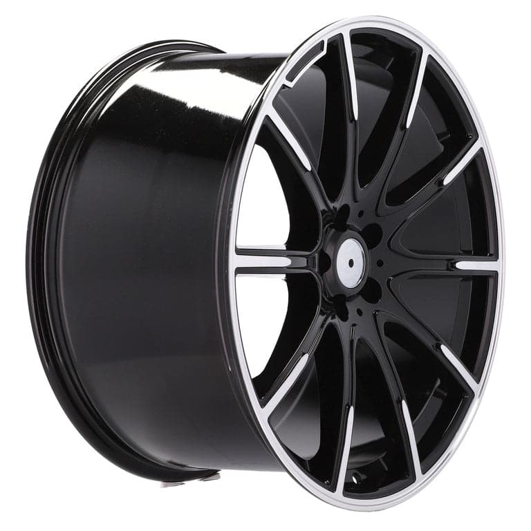 Racingline FE236 21x10 5x112 ET54 Black Polished Mercedes - Wheelsup.sk