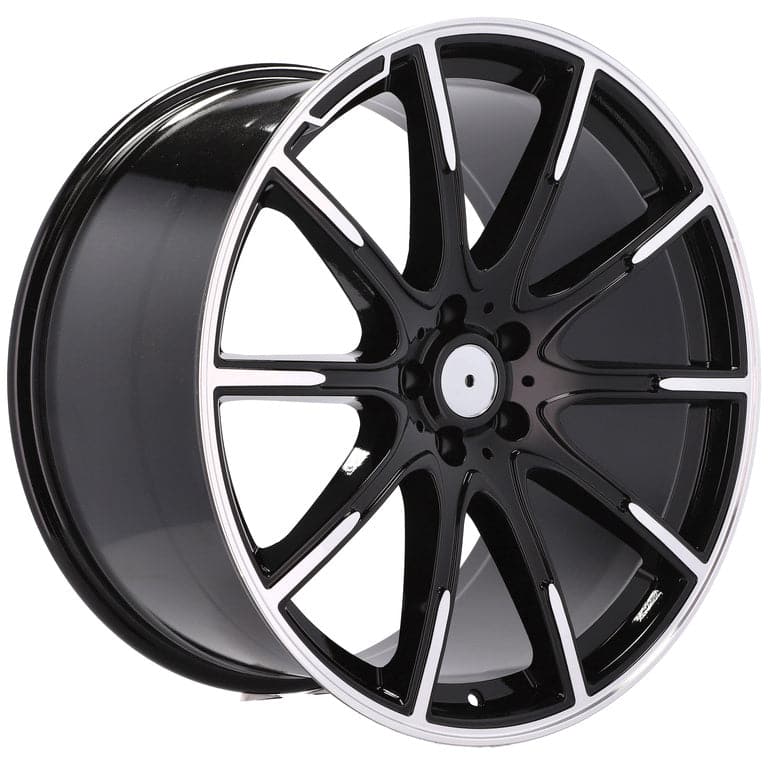Racingline FE236 21x10 5x112 ET63 Black Polished Mercedes - Wheelsup.sk