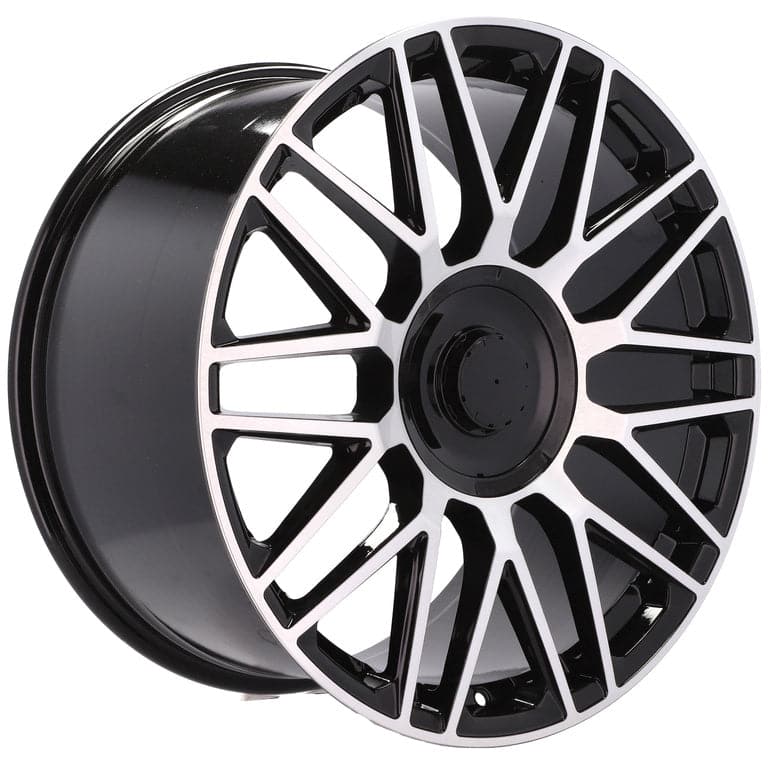 Racingline FE230 21x10 5x112 ET63 Black Polished Mercedes - Wheelsup.sk