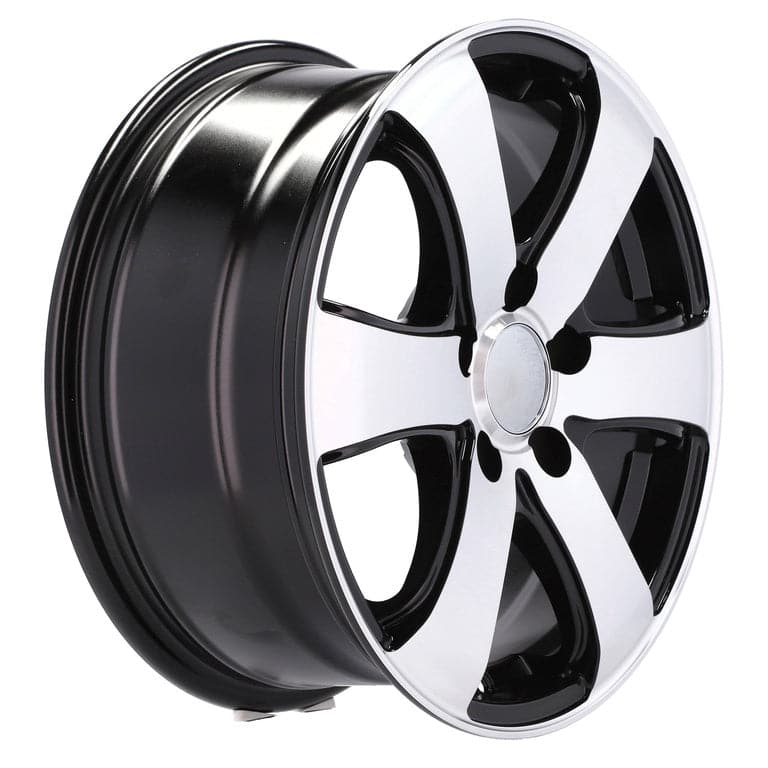 Racingline BK747 16x7 5x118 ET50 Black Polished Opel - Wheelsup.sk