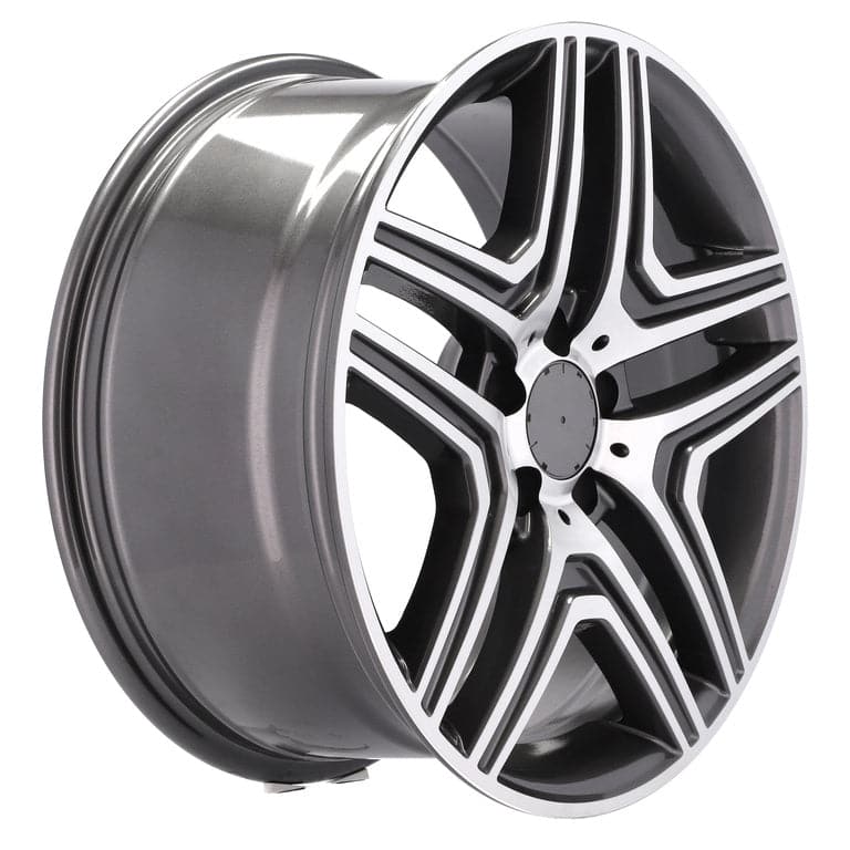 Racingline BK206 19x8.5 5x112 ET43 Grey Polished Mercedes - Wheelsup.sk