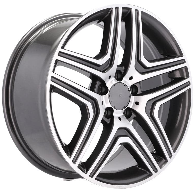 Racingline BK206 19x8.5 5x112 ET43 Grey Polished Mercedes - Wheelsup.sk