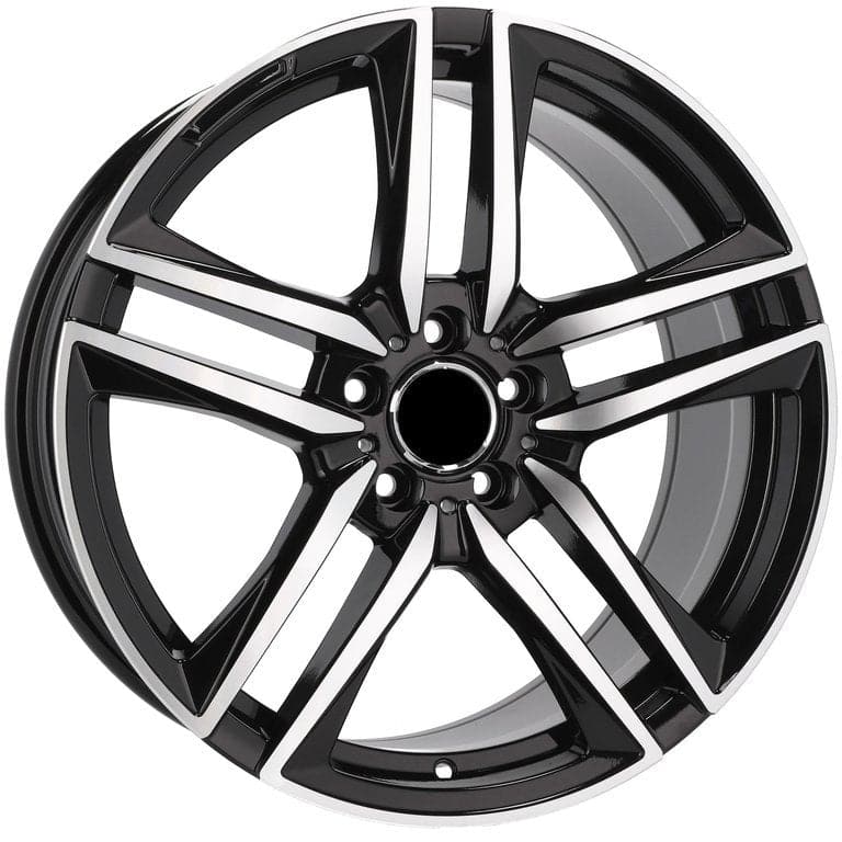 Racingline B1558 19x9.5 5x112 ET45 Black Polished Mercedes - Wheelsup.sk