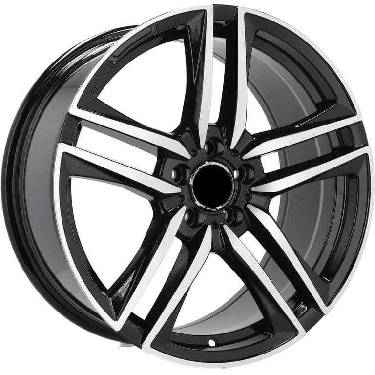 Racingline B1558 19x9.5 5x112 ET45 Black Polished Mercedes - Wheelsup.sk