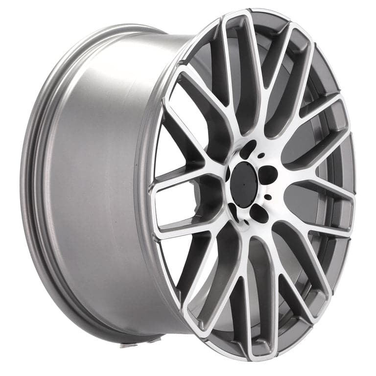 Racingline AT967 20x8.5 5x112 ET35 Grey Polished Mercedes - Wheelsup.sk