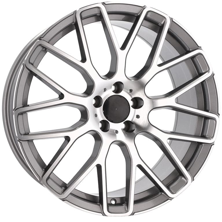 Racingline AT967 20x9.5 5x112 ET35 Grey Polished Mercedes - Wheelsup.sk