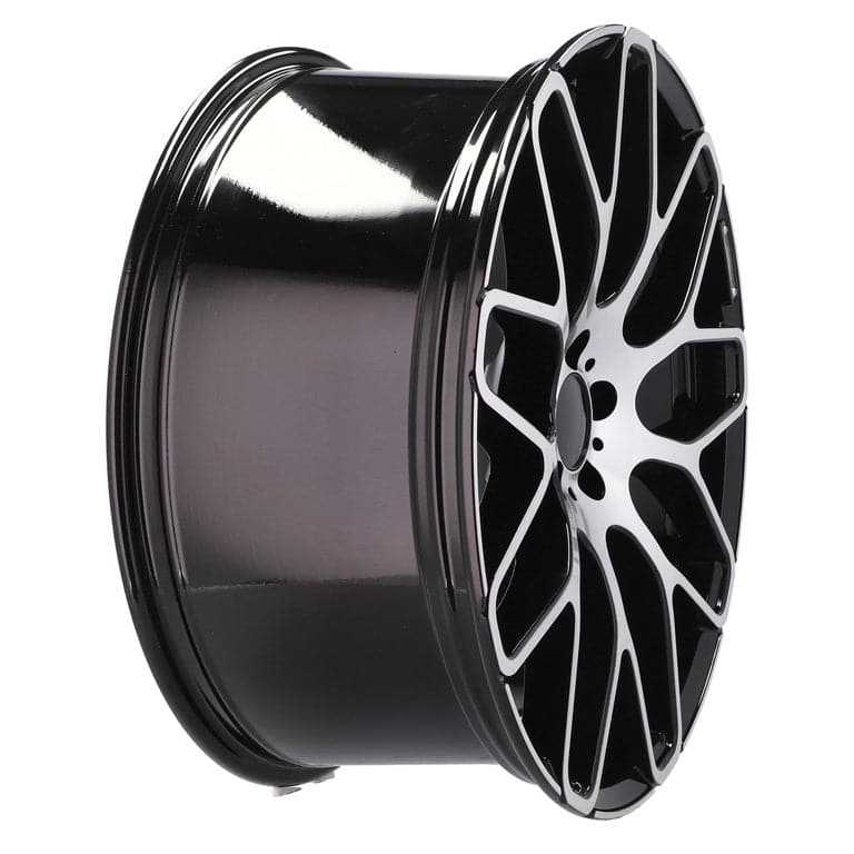 Racingline AT967 20x9.5 5x112 ET35 Black Polished Mercedes - Wheelsup.sk