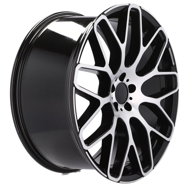 Racingline AT967 20x9.5 5x112 ET35 Black Polished Mercedes - Wheelsup.sk