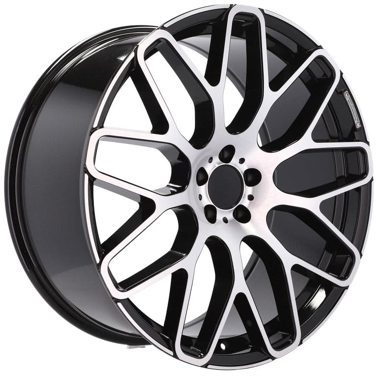 Racingline AT967 20x9.5 5x112 ET35 Black Polished Mercedes - Wheelsup.sk