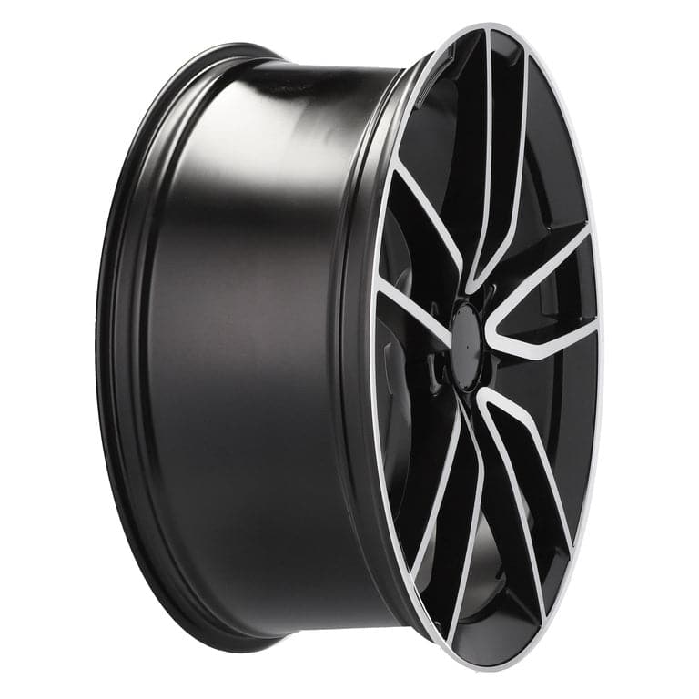 Racingline B5610 21x10 5x112 ET54 Black Polished Mercedes - Wheelsup.sk