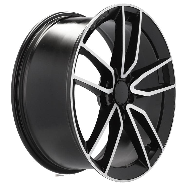 Racingline B5610 21x11 5x112 ET42 Black Polished Mercedes - Wheelsup.sk