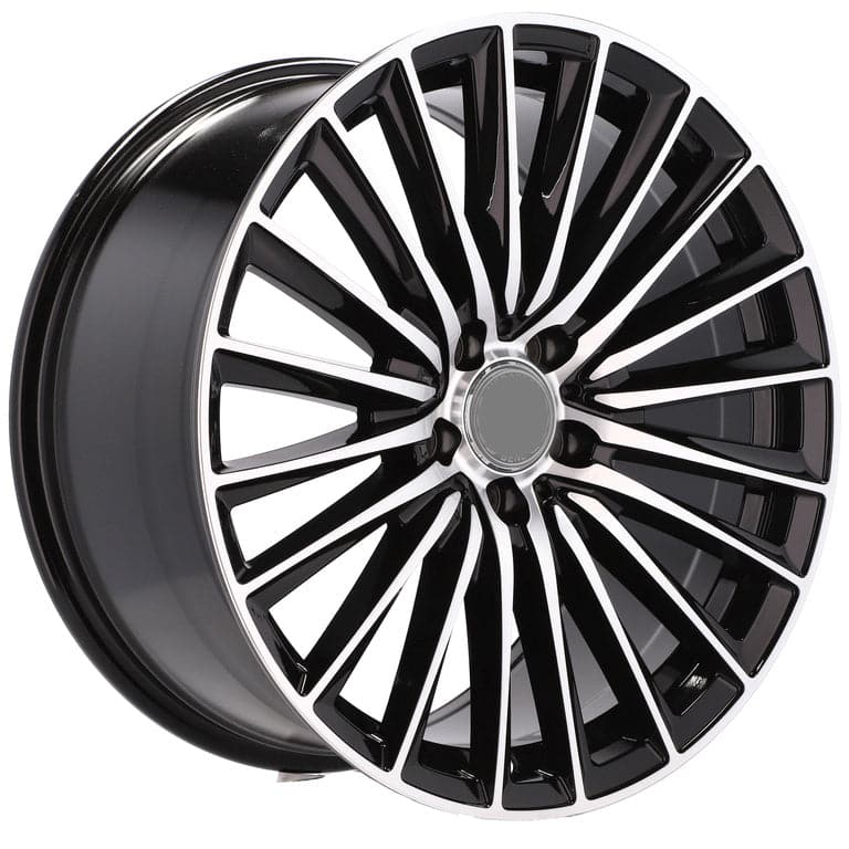 Racingline B5909 18x8 5x112 ET40 Black Polished Mercedes - Wheelsup.sk