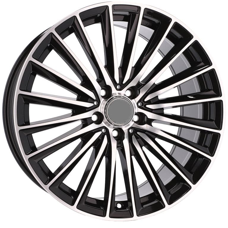 Racingline B5909 19x7.5 5x112 ET40 Black Polished Mercedes - Wheelsup.sk