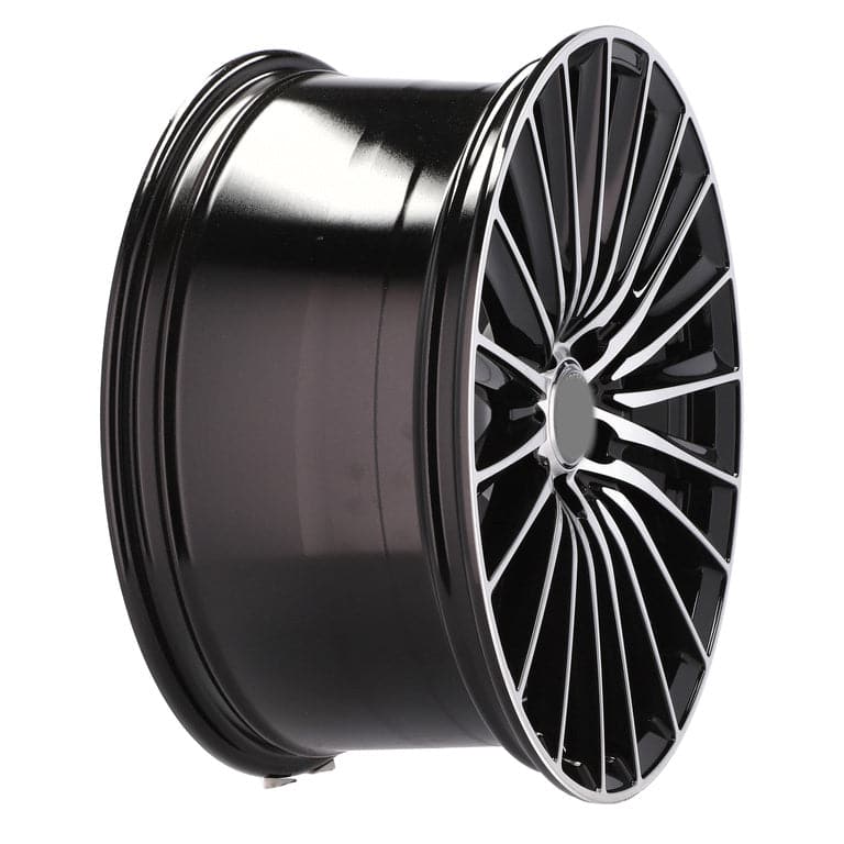 Racingline B5909 19x8 5x112 ET45 Black Polished Mercedes - Wheelsup.sk