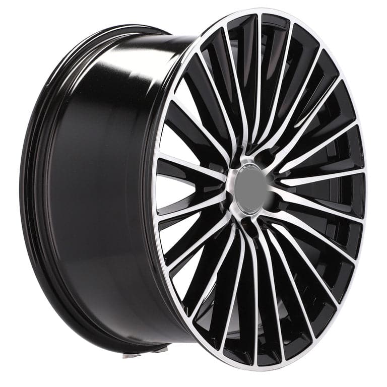 Racingline B5909 19x8 5x112 ET45 Black Polished Mercedes - Wheelsup.sk