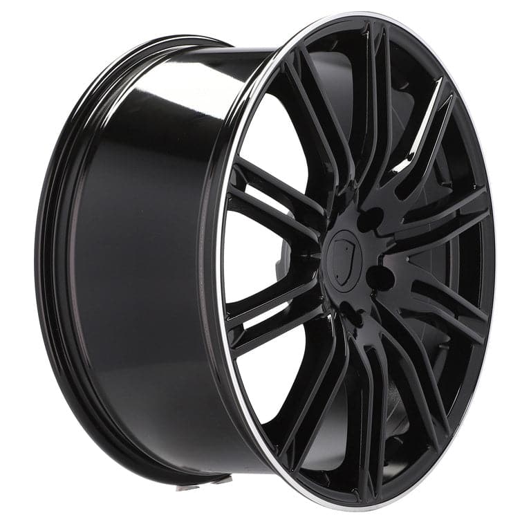 Racingline BY476 20x9.5 5x130 ET50 Black & Polished Lip Porsche - Wheelsup.sk