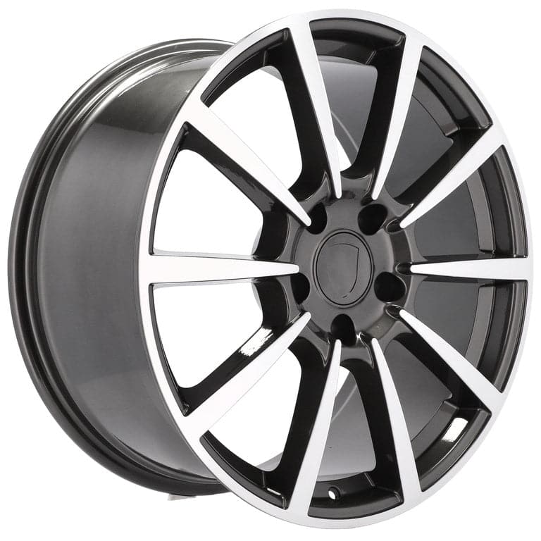 Racingline 1067 20x8.5 5x130 ET50 Grey Polished Porsche - Wheelsup.sk