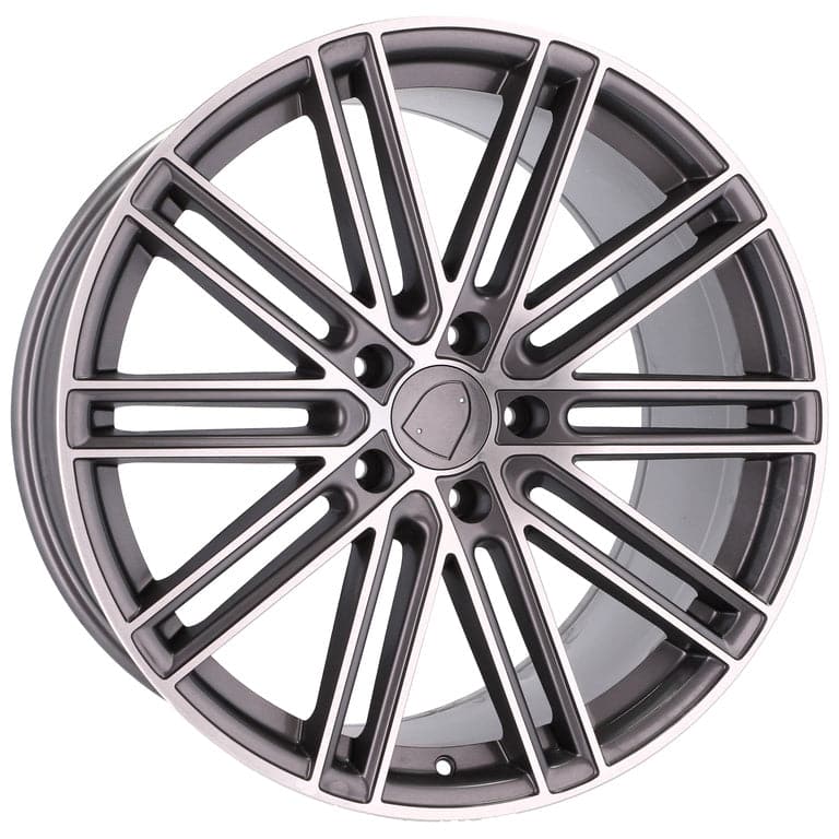 Racingline B1274 20x11 5x130 ET60 Grey Polished Porsche - Wheelsup.sk