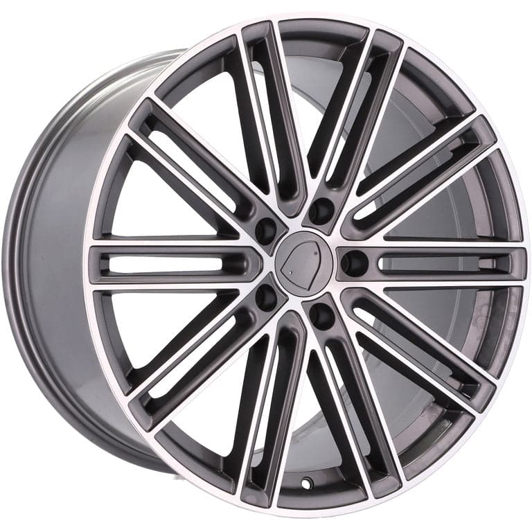 Racingline B1274 20x11 5x130 ET60 Grey Polished Porsche - Wheelsup.sk