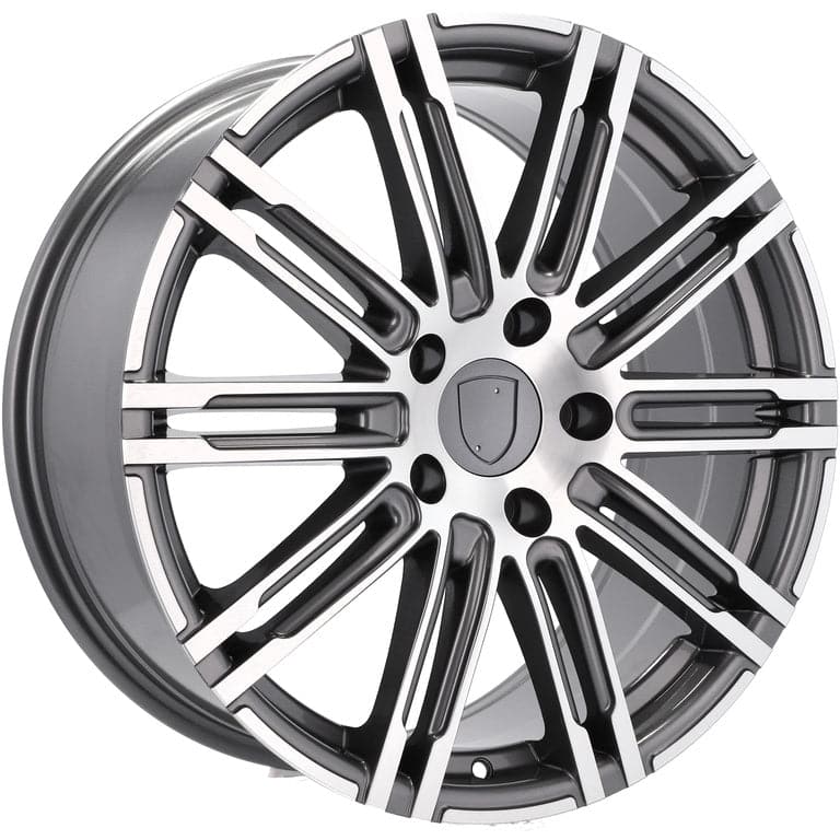 Racingline B1026 21x10 5x112 ET19 Grey Polished Porsche - Wheelsup.sk