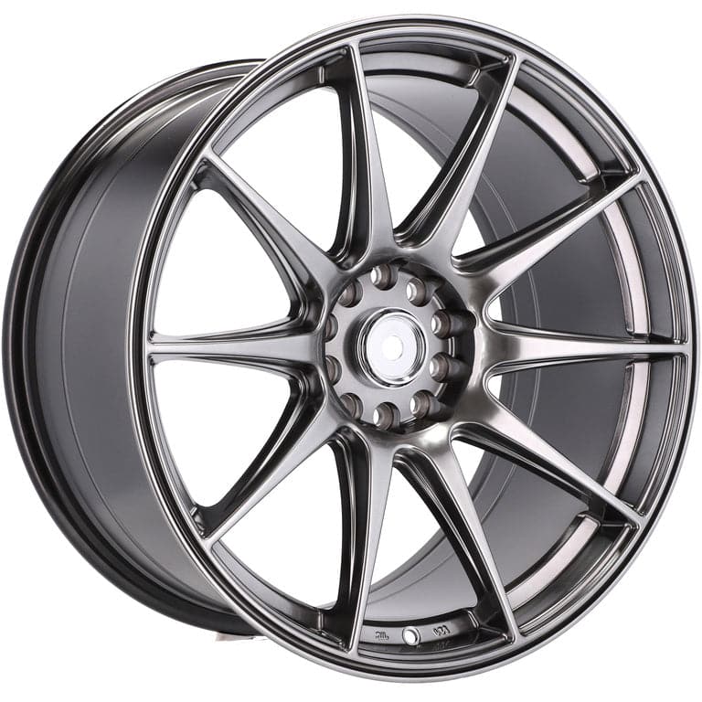 Alu kola Racing Line XF266 10x19 5x114.3 ET30 72.6 Hyper Black | Wheelsup.cz