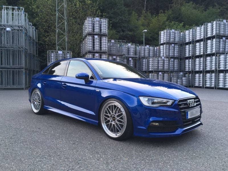 Racingline A1025 18x8 5x112 ET35 Polished Silver Audi - Wheelsup.sk