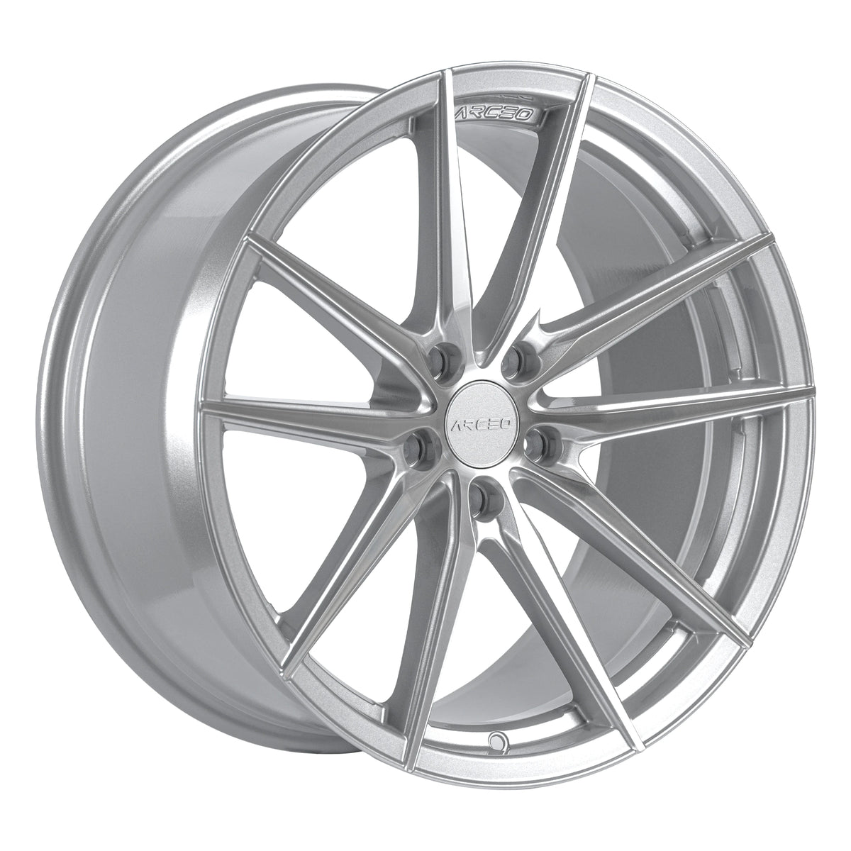 Alu kola Arceo MONACO 8.5x19 5x108 ET33 Silver Diamond | Wheelsup.cz