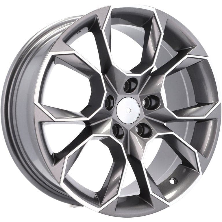 Alu kola Racing Line SK516 7x17 5x112 ET40 šedá, Škoda WheelsUp