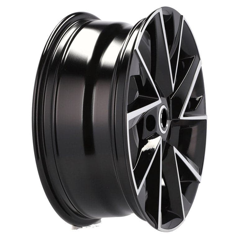 Racingline FE181 19x8 5x112 ET40 Black Polished Škoda - Wheelsup.sk