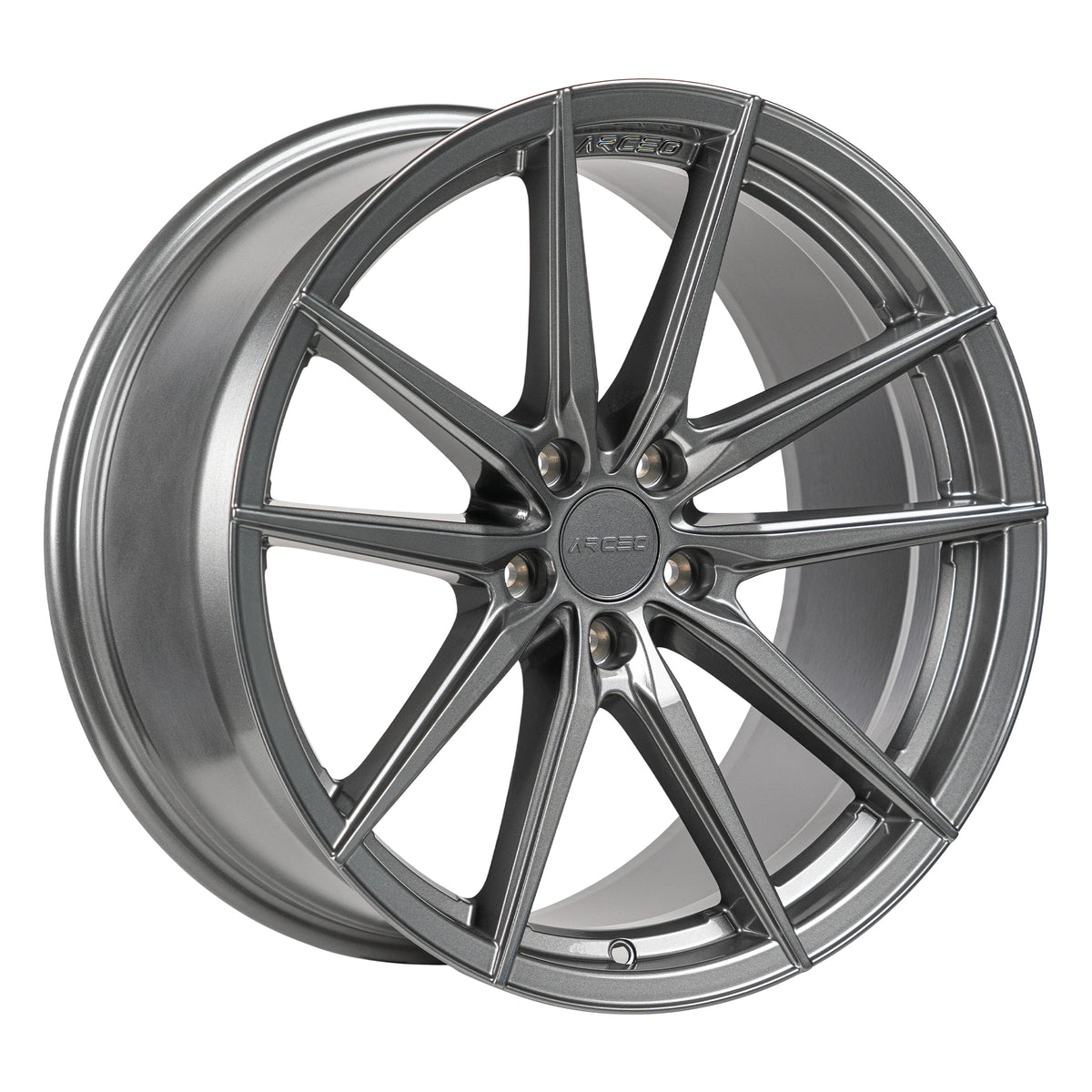 Alu kola Arceo MONACO 8.5x19 5x108 ET33 Titanium Silver | Wheelsup.cz