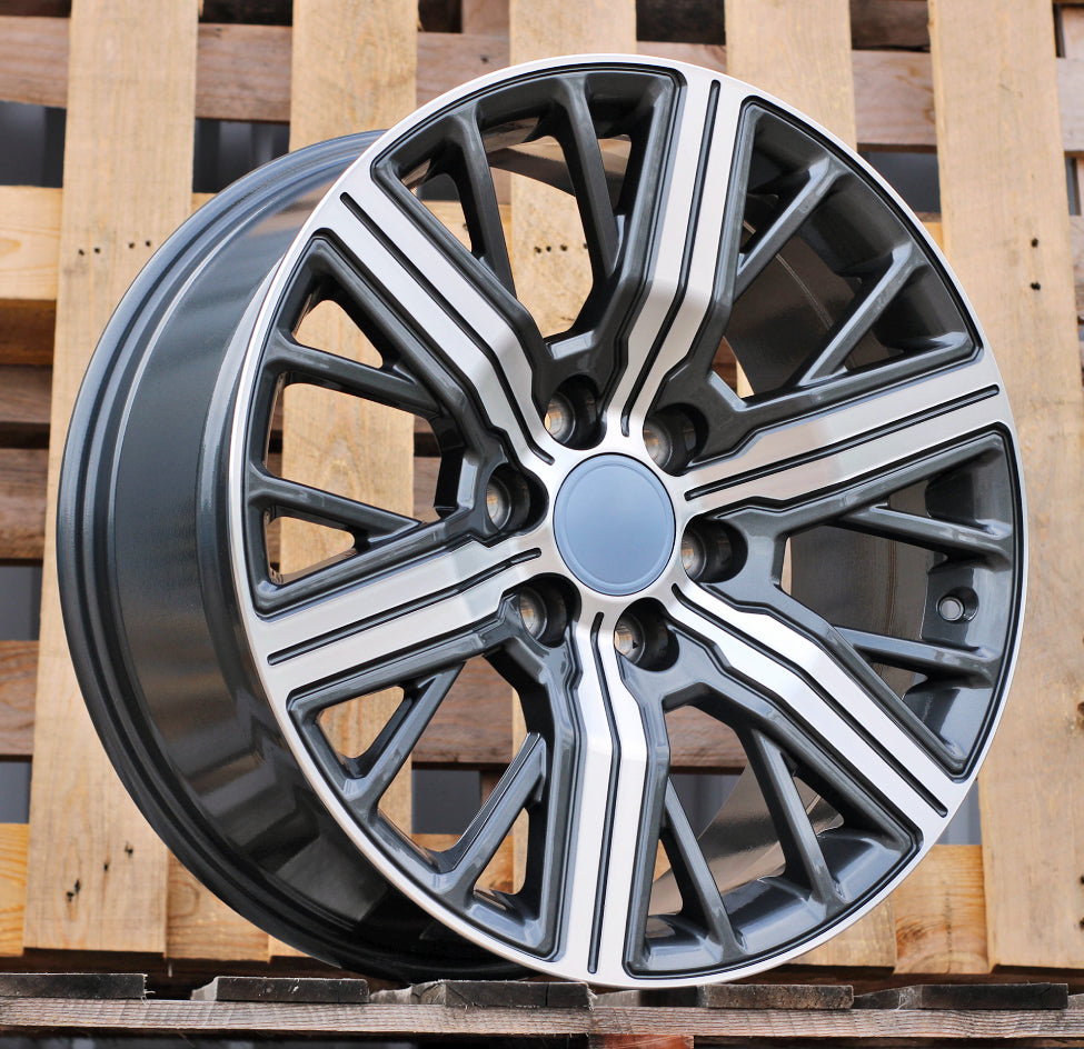 Alu disky pre Offroad / SUV / 4x4 H965D 8.5x20 6x139.7 ET25 106.1 Sivá