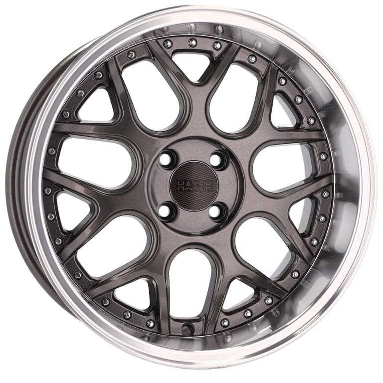 Racingline FR762 16x7 3x112 ET30 Gun Metal & Polished Lip Smart - Wheelsup.sk