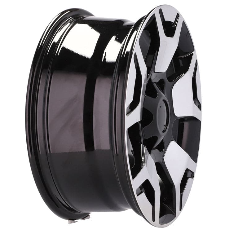 Racingline B1460 18x7.5 6x139.7 ET25 Black Polished Toyota - Wheelsup.sk