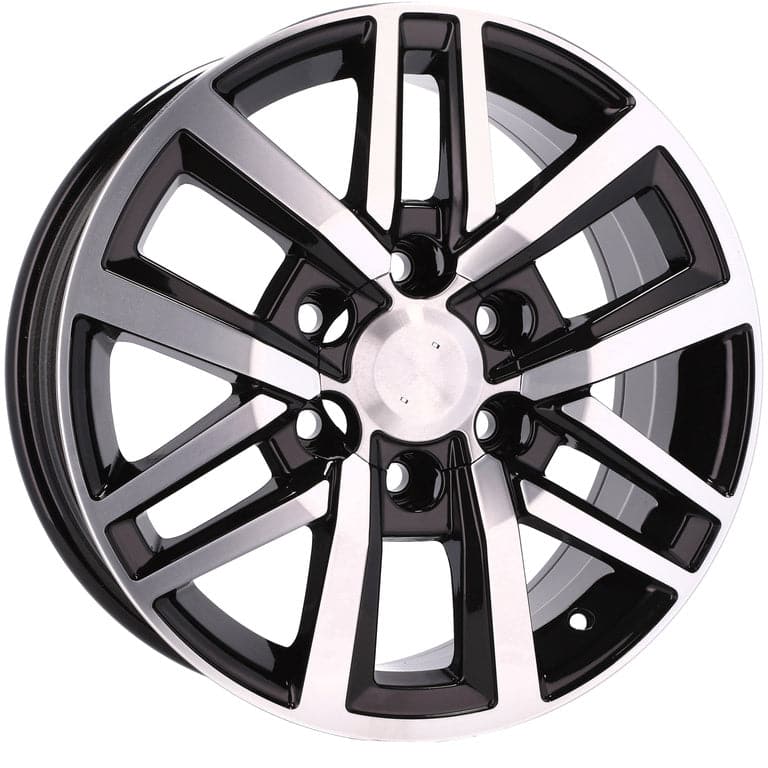 Racingline B1155 18x7.5 6x139.7 ET25 Black Polished Toyota - Wheelsup.sk
