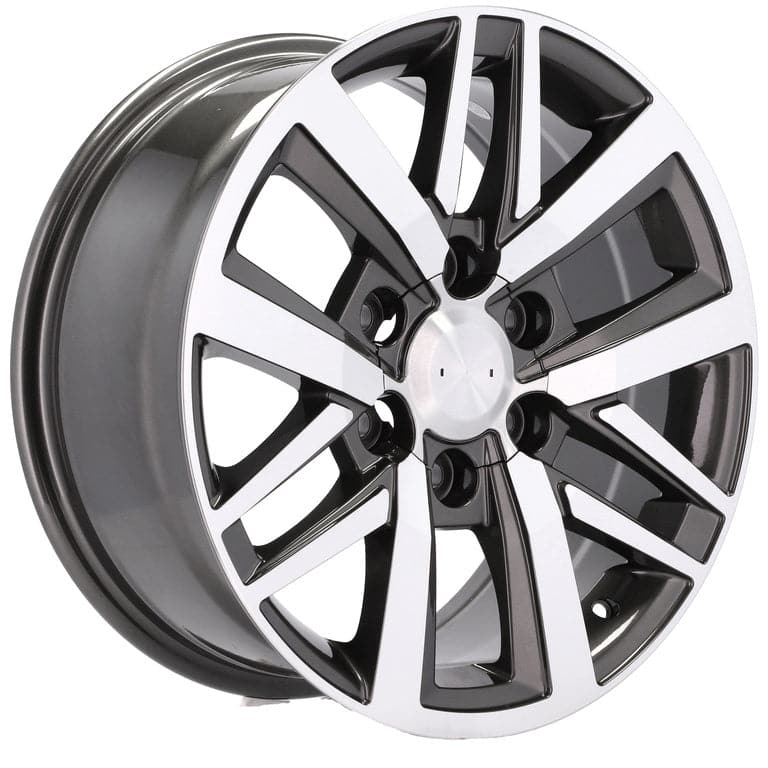 Racingline B1155 18x7.5 6x139.7 ET25 Grey Polished Toyota - Wheelsup.sk
