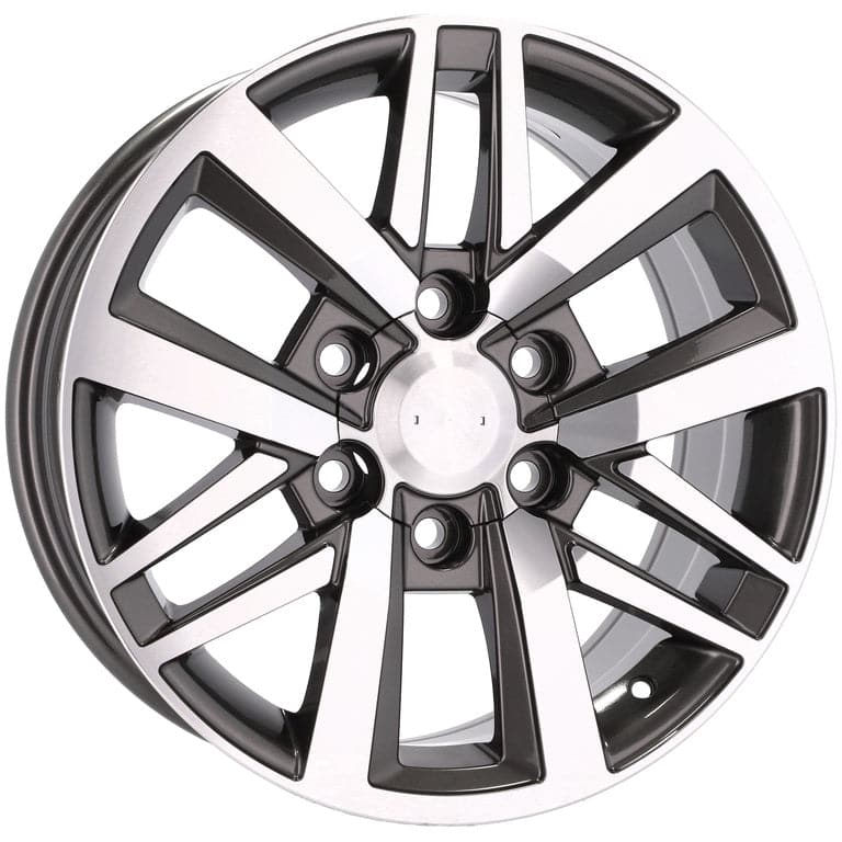Racingline B1155 18x7.5 6x139.7 ET25 Grey Polished Toyota - Wheelsup.sk