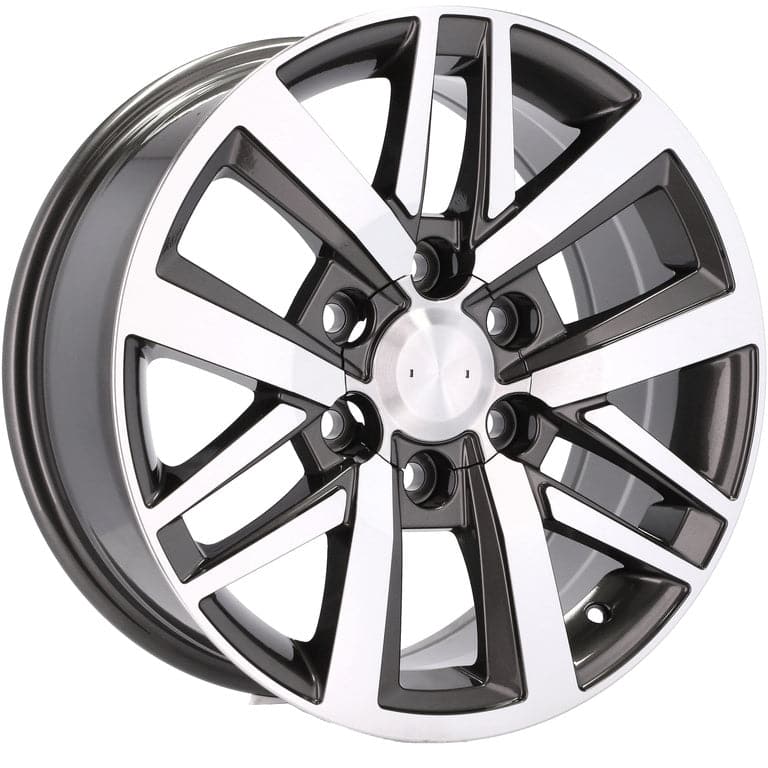Racingline B1155 18x7.5 6x139.7 ET25 Grey Polished Toyota - Wheelsup.sk