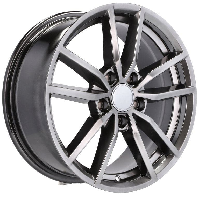 Racingline BK864 18x8 5x112 ET45 Hyper Black VW - Wheelsup.sk