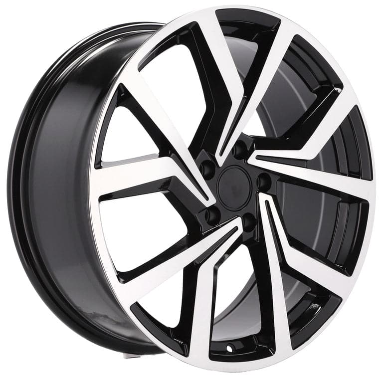 Racingline B1154 18x8 5x112 ET40 Black Polished VW - Wheelsup.sk