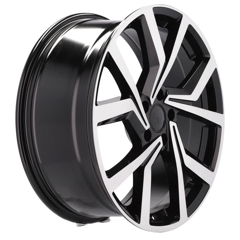 Racingline B1154 18x8 5x112 ET40 Black Polished VW - Wheelsup.sk