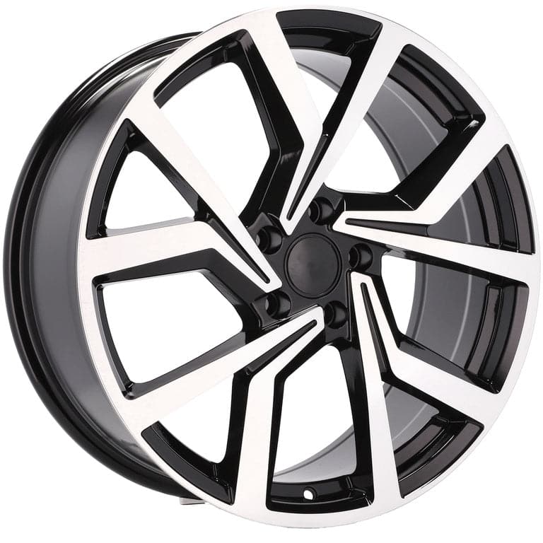 Racingline B1154 18x8 5x112 ET40 Black Polished VW - Wheelsup.sk