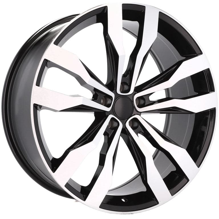 Racingline B5333 21x9 5x112 ET31 Black Polished VW - Wheelsup.sk